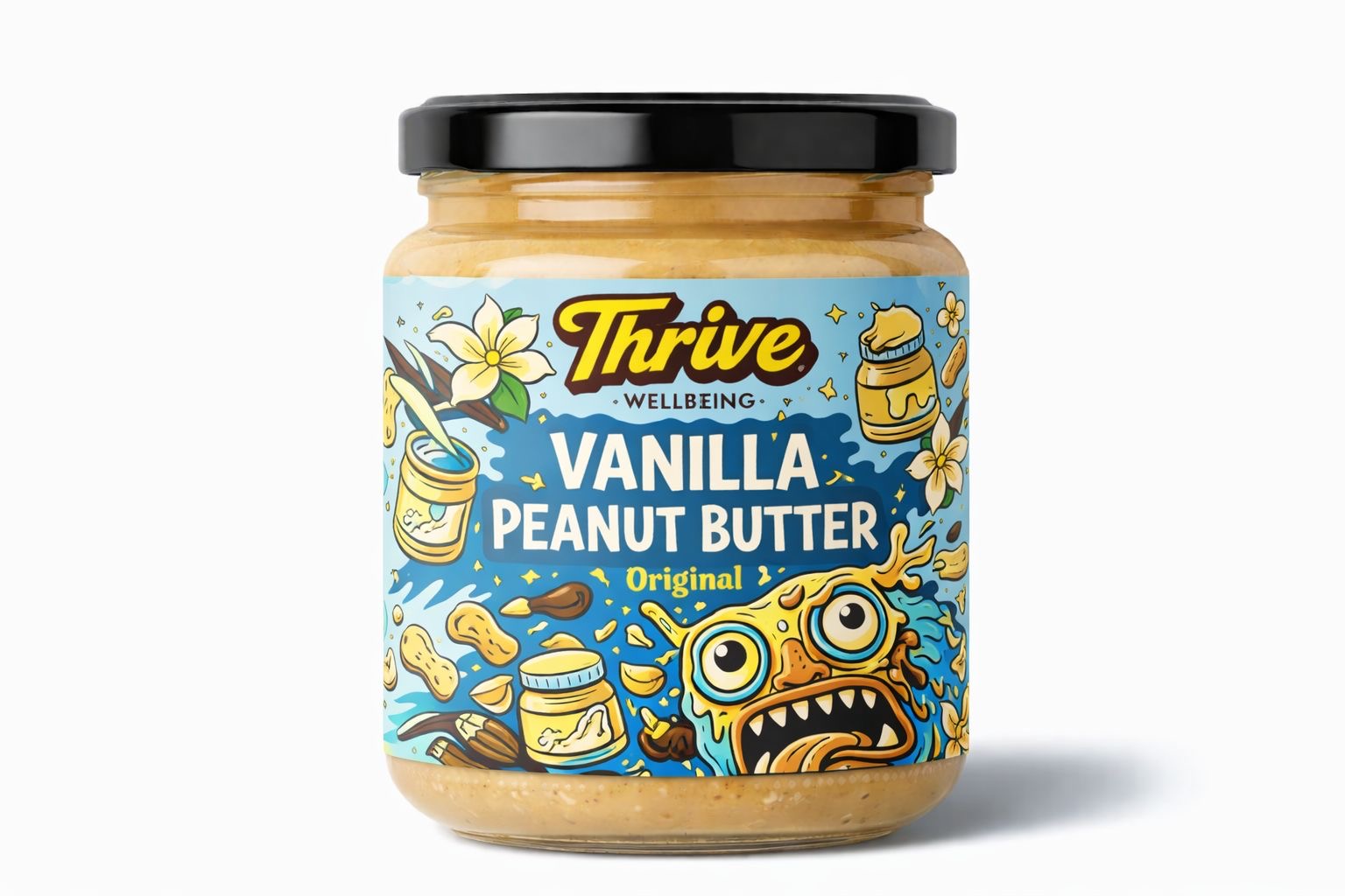 PEANUT BUTTER -  VANILLA (400G)